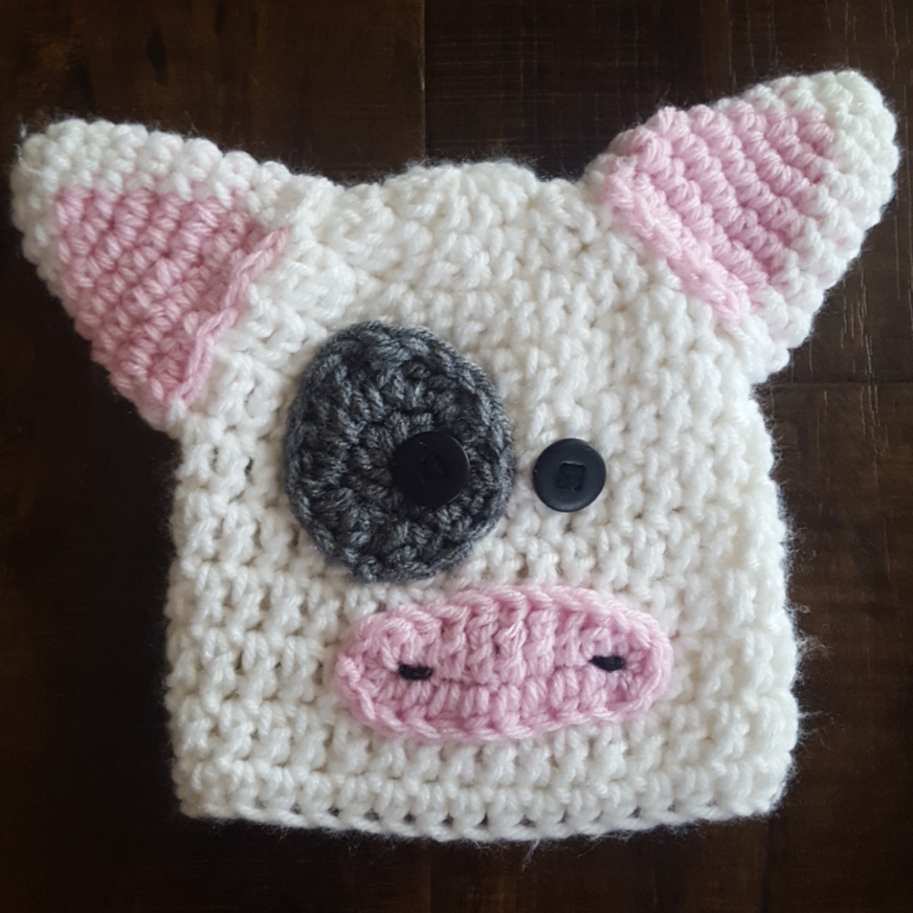 Knitted Pua Baby Beanie
